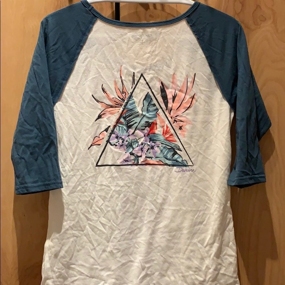 EUC Dakine Rikki 3/4 Baseball Tee - Picture 5 of 5